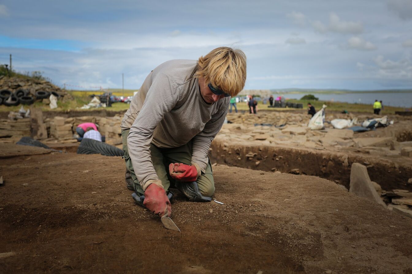 Excavations underway at the Ness