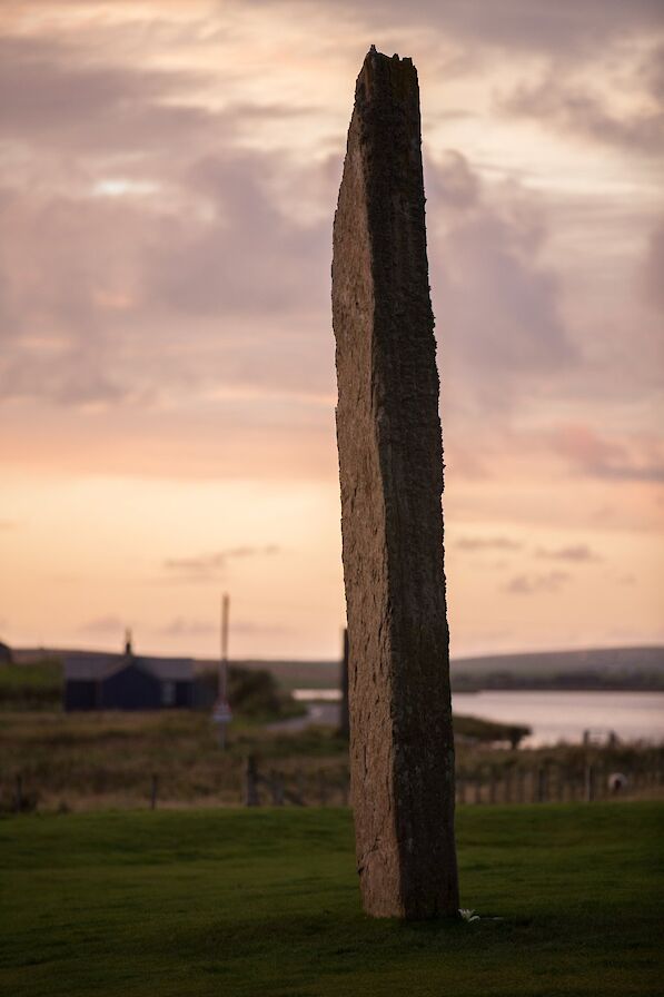 One of the Standing Stones of Stenness, Orkney