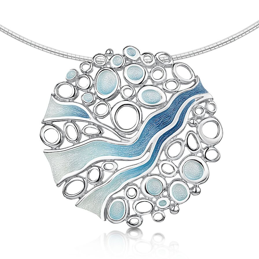 Part of the Arctic Stream collection from Sheila Fleet Jewellery