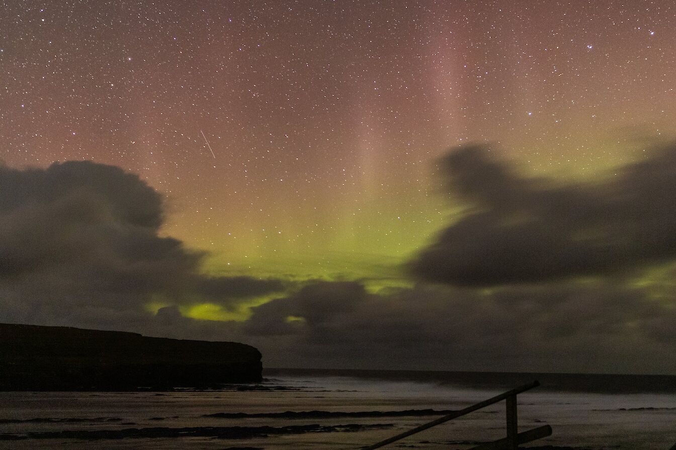 Northern lights, Orkney - image by Akmal Hakim