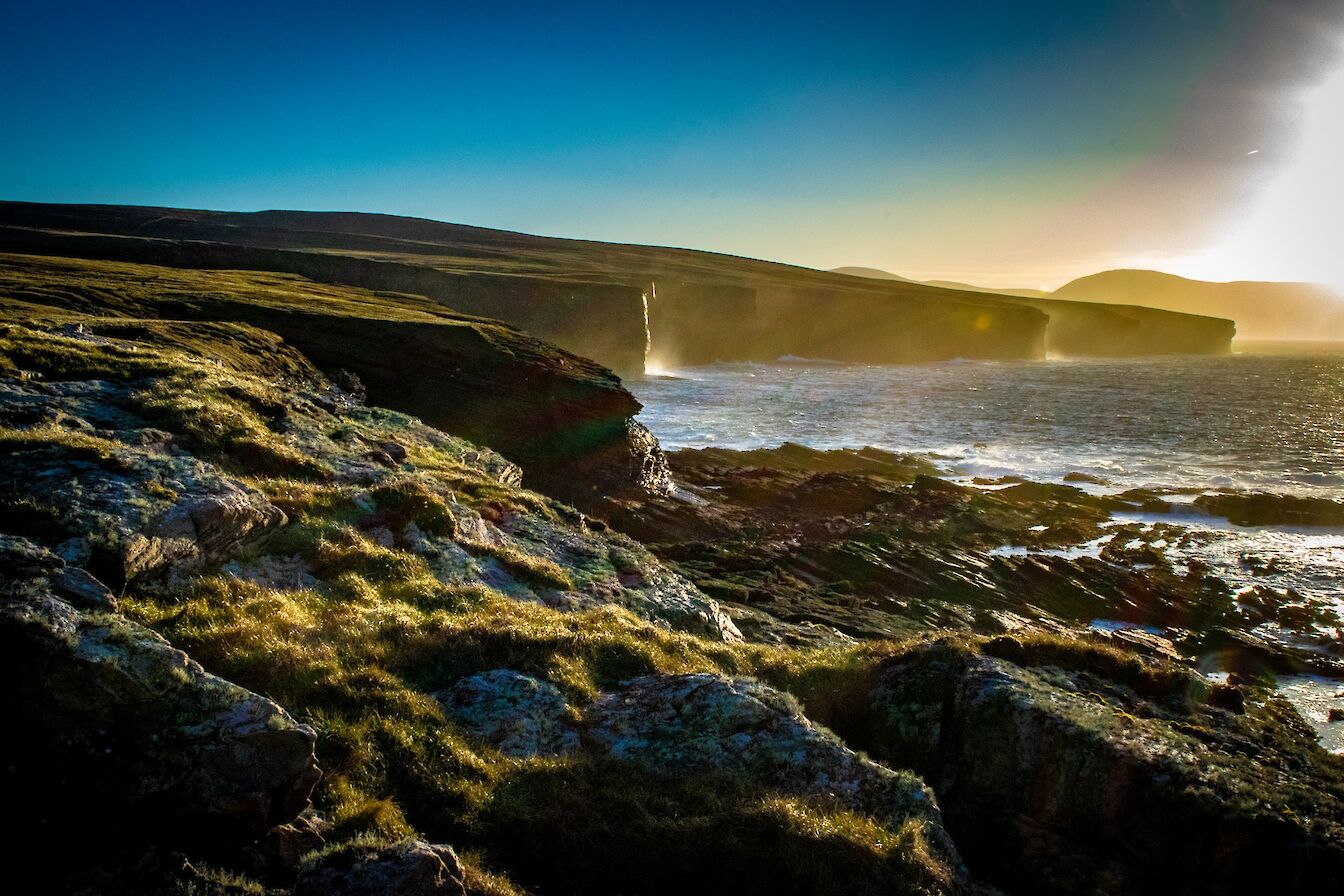 Orkney's west coast - image by Robert Towns