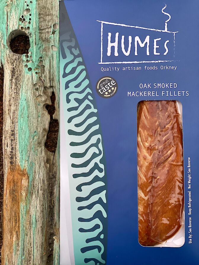 Oak Smoked mackerel from Humes Orkney