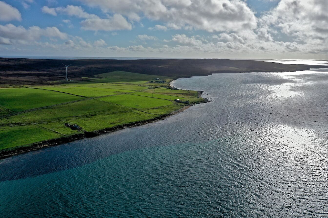 View over Eday, Orkney