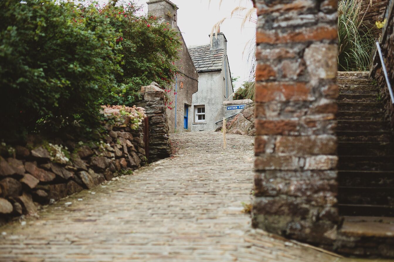 One of the many lanes in Stromness