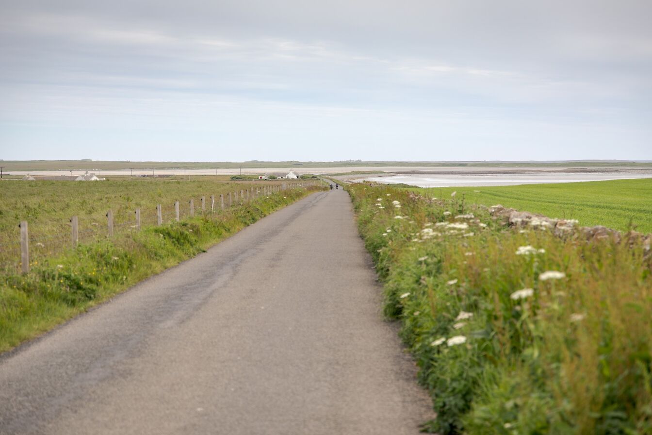 Road towards the Little Sea, Sanday, Orkney