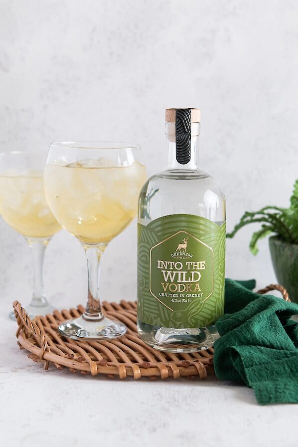 Into the Wild vodka from Deerness Distillery