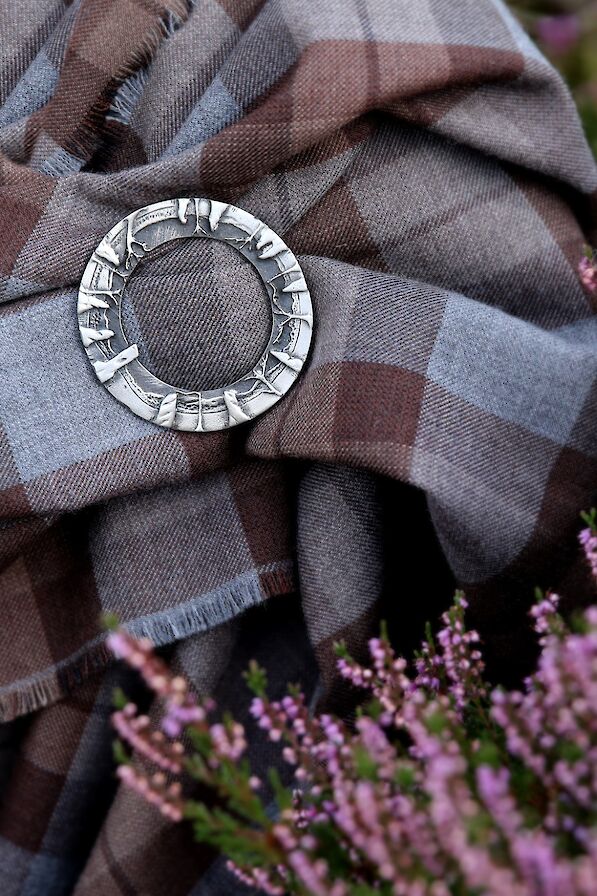Scarf ring from Aurora Jewellery