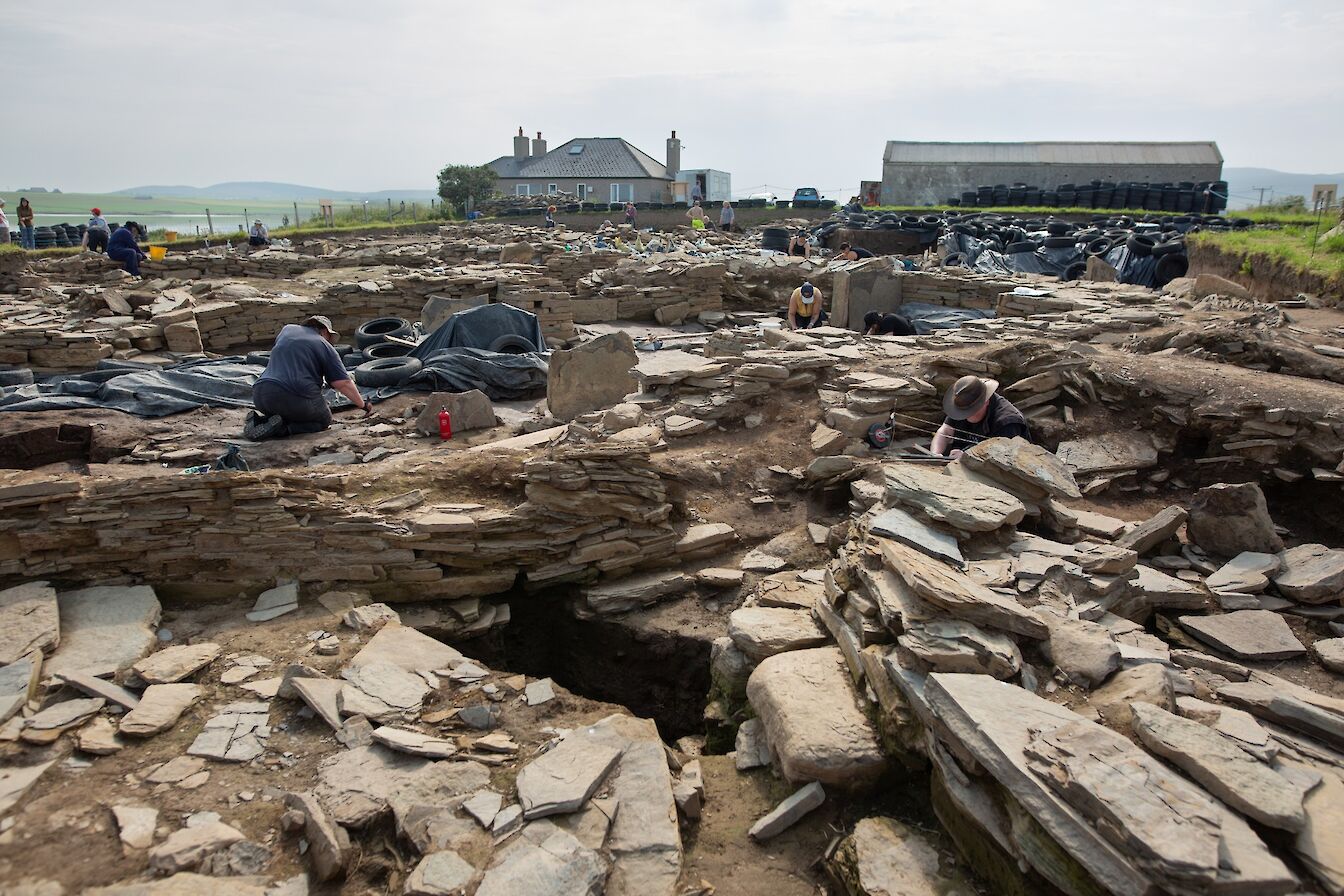 Ness of Brodgar excavation, Orkney