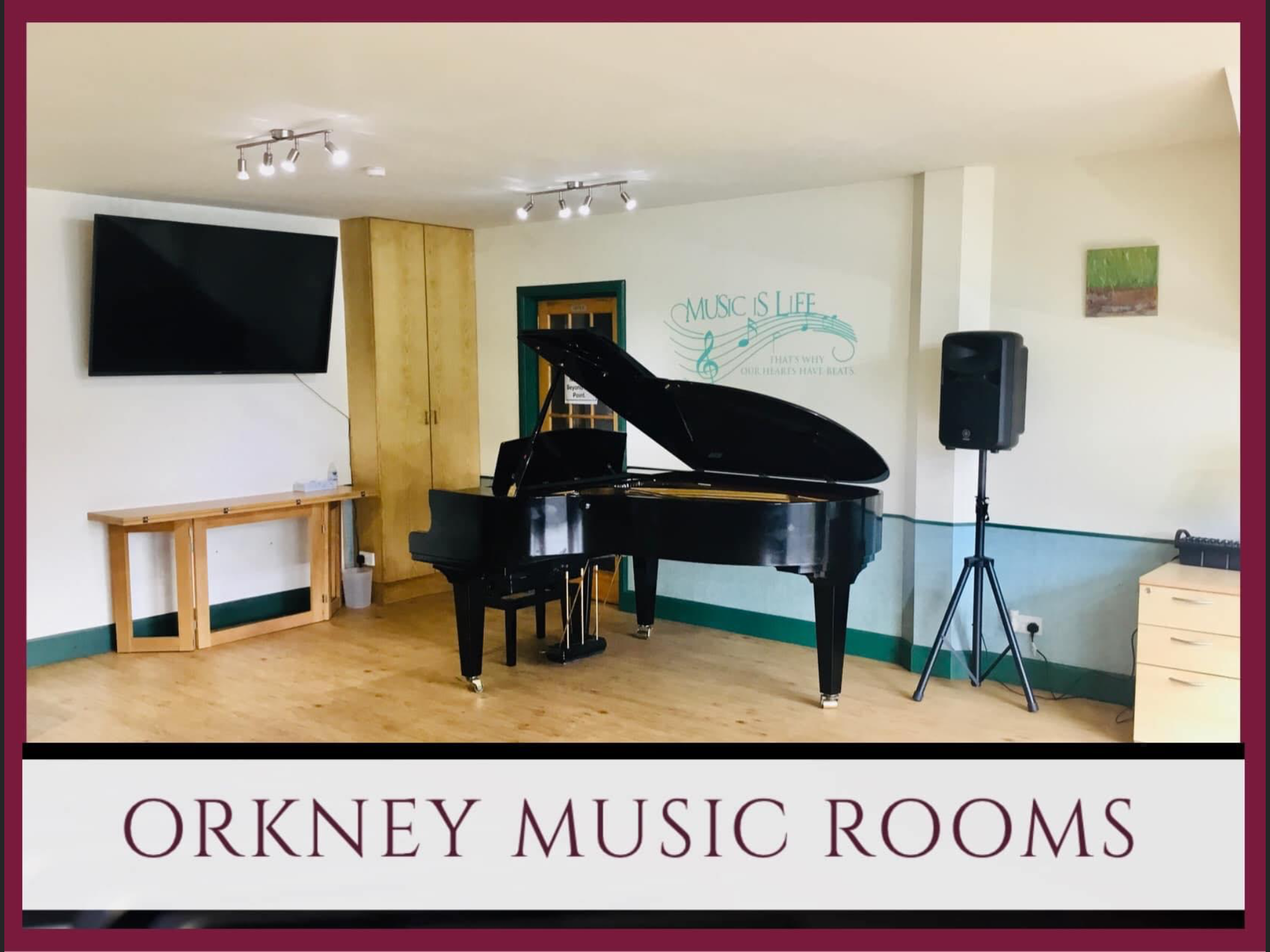Orkney Music Rooms Logo
