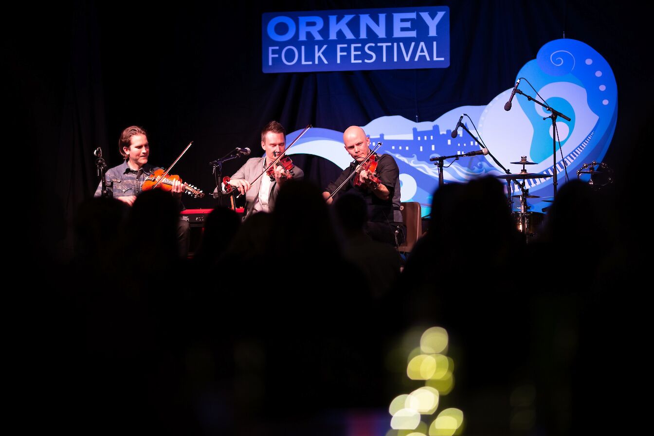Orkney Folk Festival performance