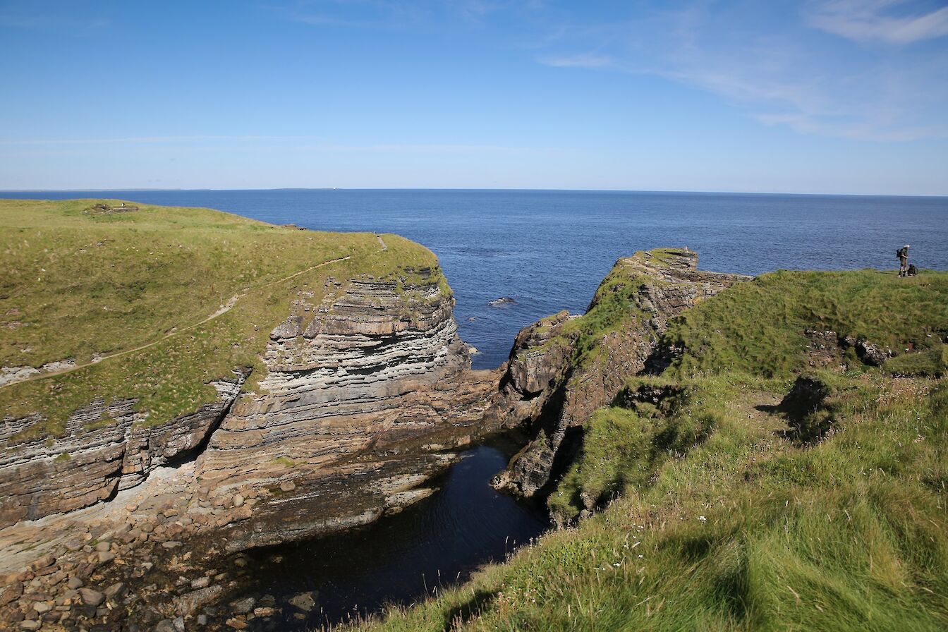 View over the Brough of Deerness, Orkney