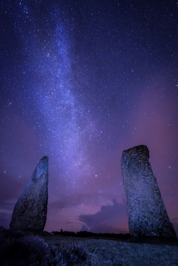 Stars above the Ring of Brodgar - image by James Grieve