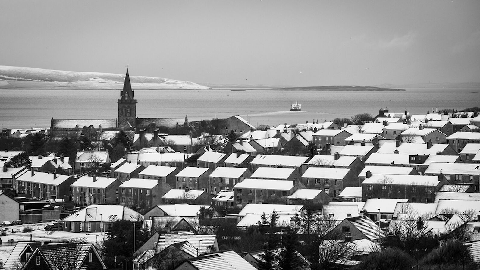 Snowy Kirkwall - image by James Grieve