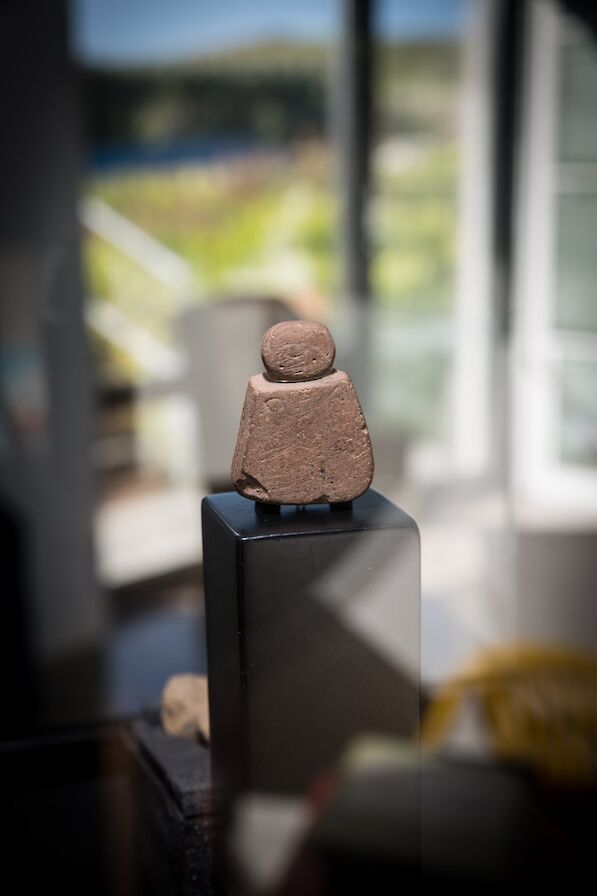 The Westray Wife neolithic figurine, Westray, Orkney