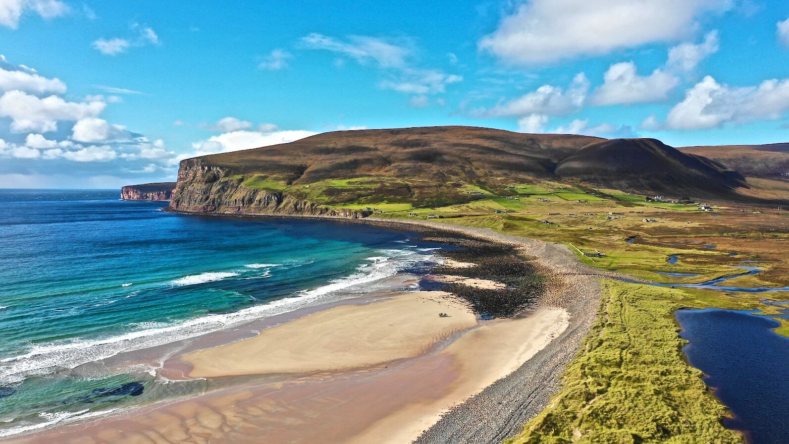 Is is because you can visit locations like Rackwick in Hoy, and be the only person on a beautiful beach?