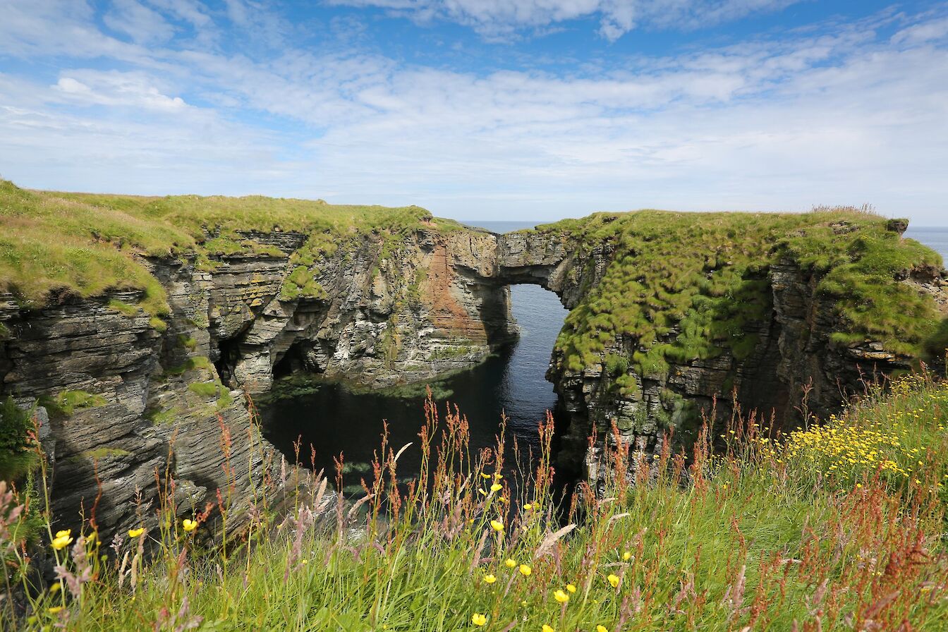 Is it our island communities and the stunning scenery you can find at places like the Vat of Kirbister, Stronsay?