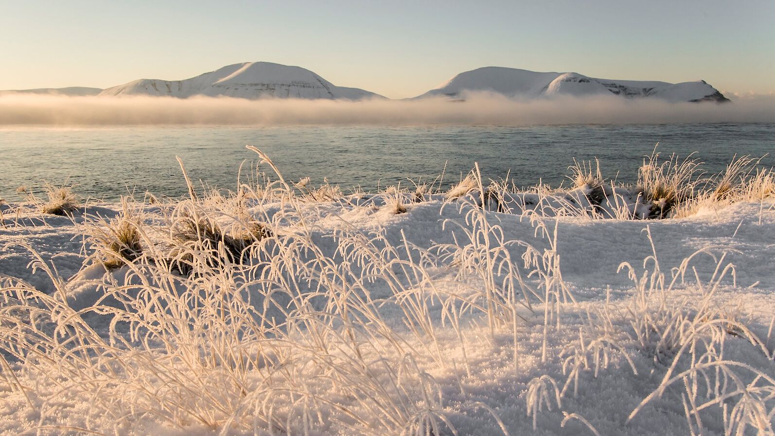 Winter view over the loch to the Hoy hills - image by Maciek Orlicki