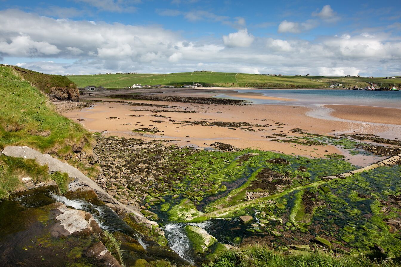 View over Scapa beach, Orkney