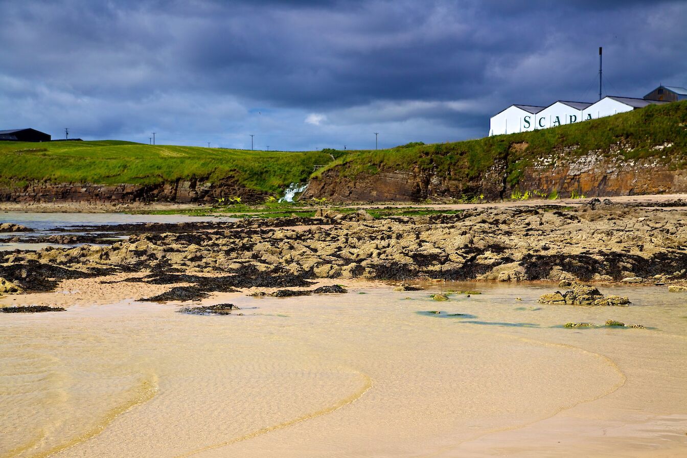 View of Scapa beach, Orkney - image by Colin Keldie