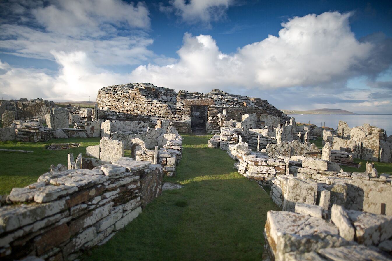 The Broch of Gurness, Orkney