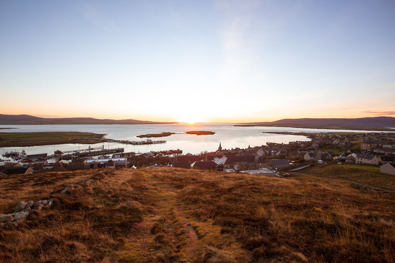 The view from Brinkie's Brae, Stromness