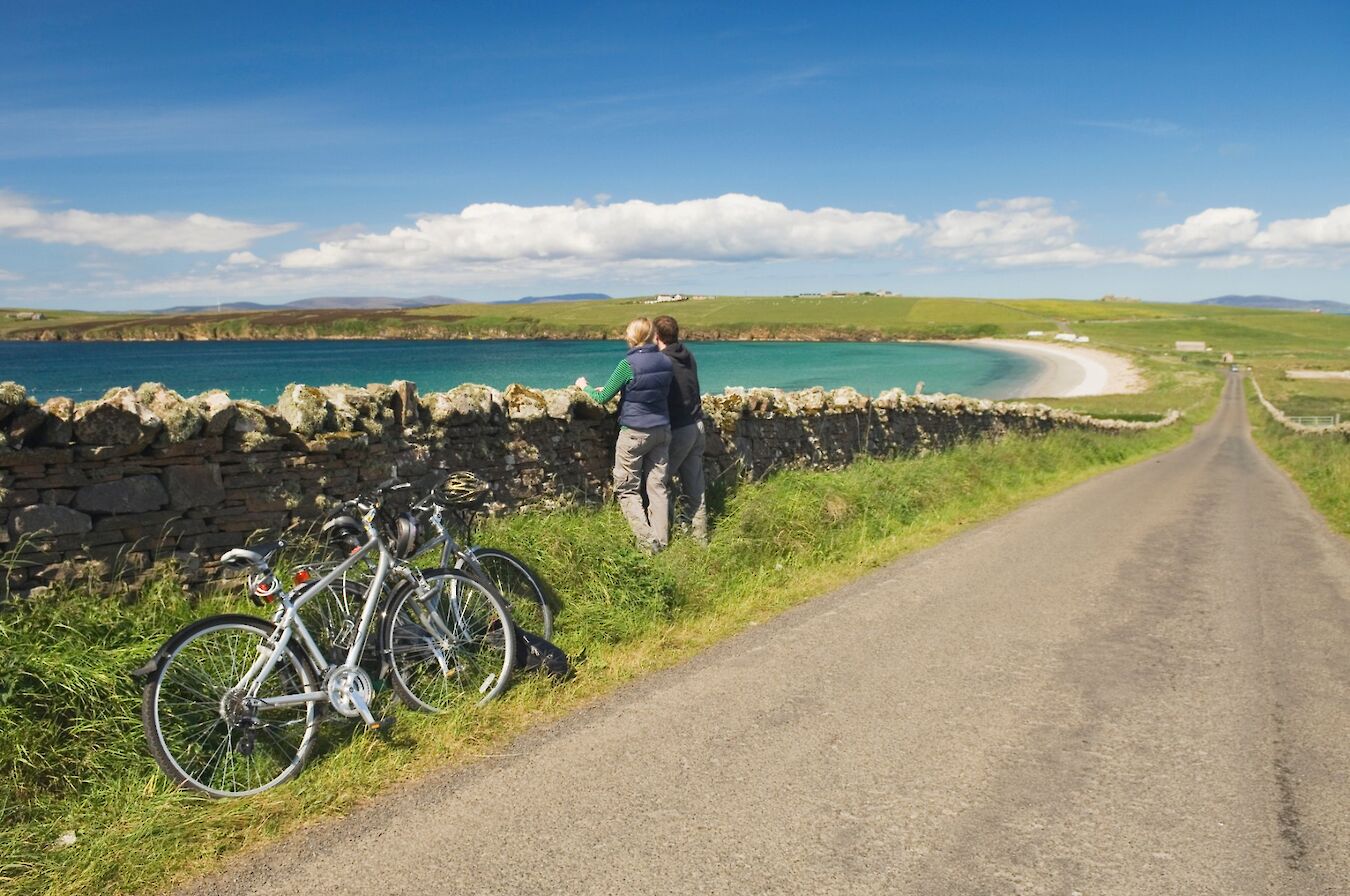 Cycling routes with a view, South Ronaldsay. Orkney - image by VisitScotland/Iain Sarjeant