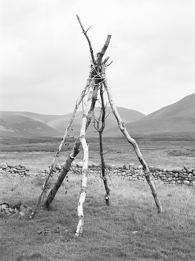 Structure in Hoy - image by Frances Scott