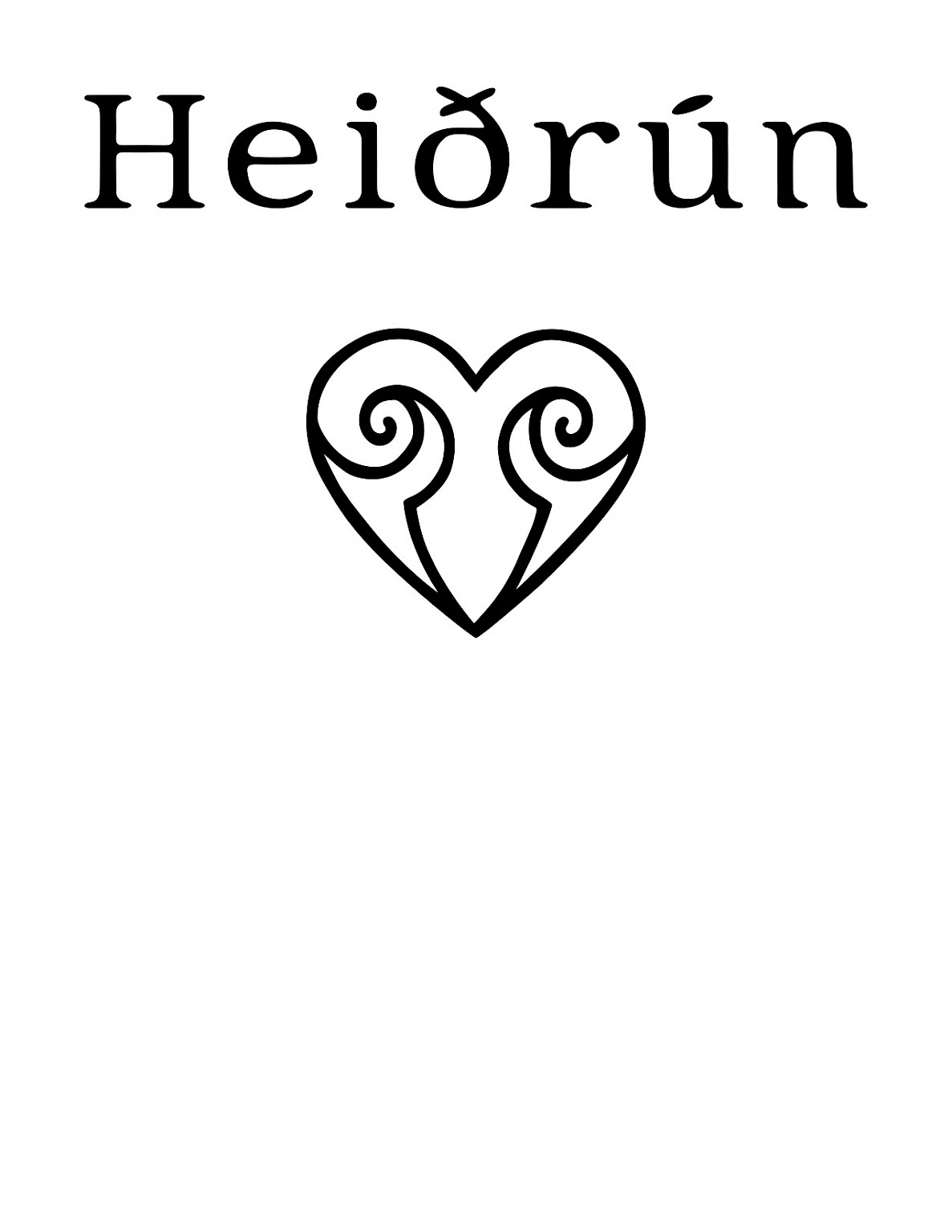 Heidrun Cosmetics Logo