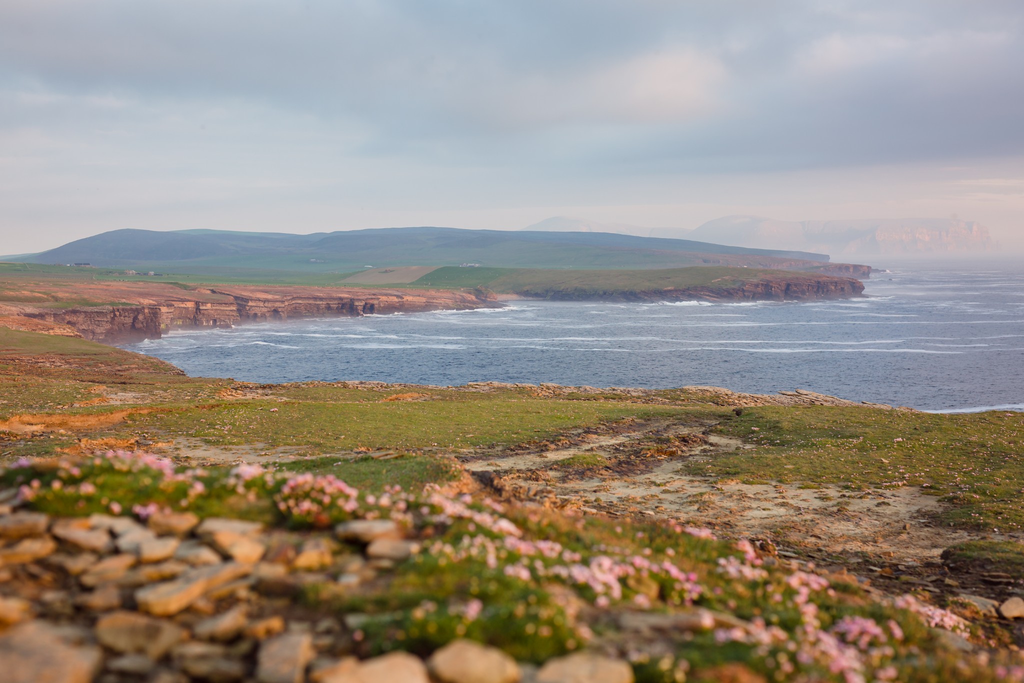View over Orkney's west coast