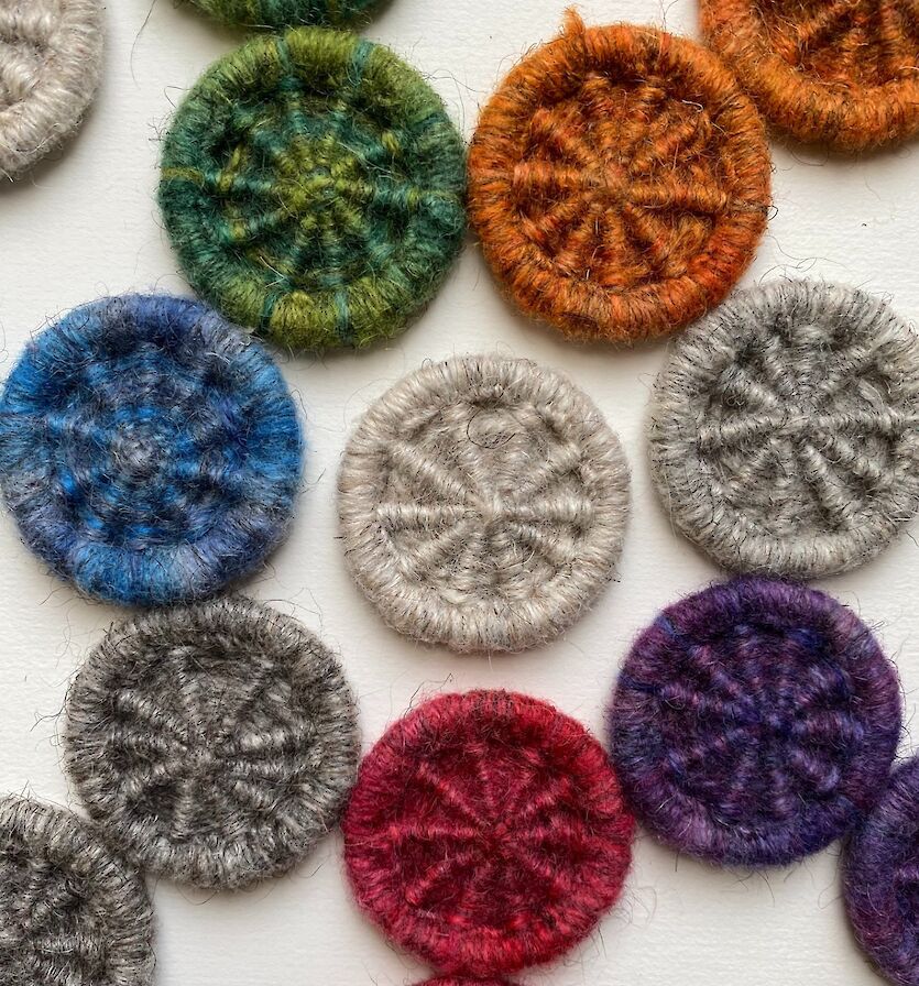 Hand-Stitched Button Kit from Isle of Auskerry