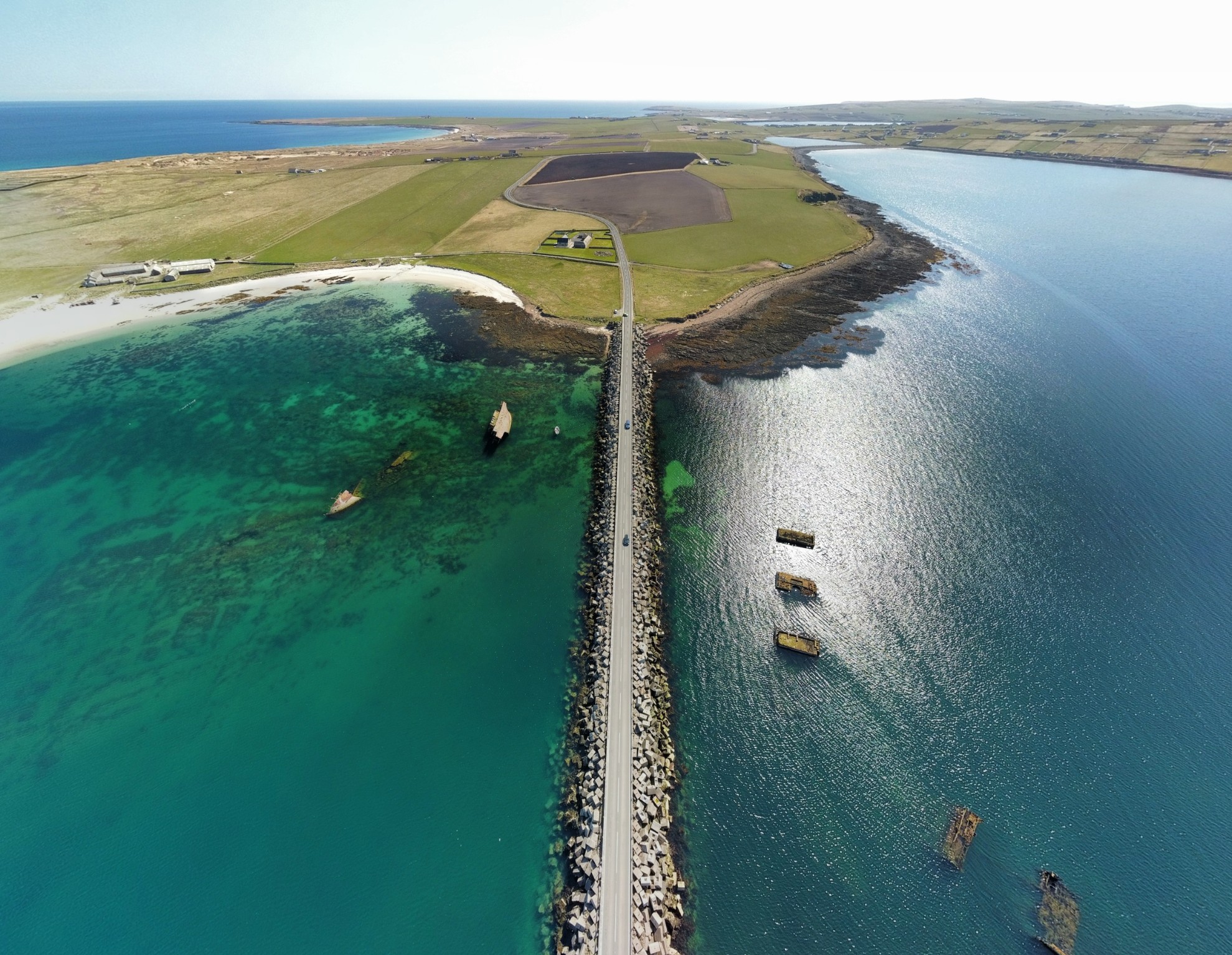 The Churchill Barriers, Orkney - image by Luke Evans