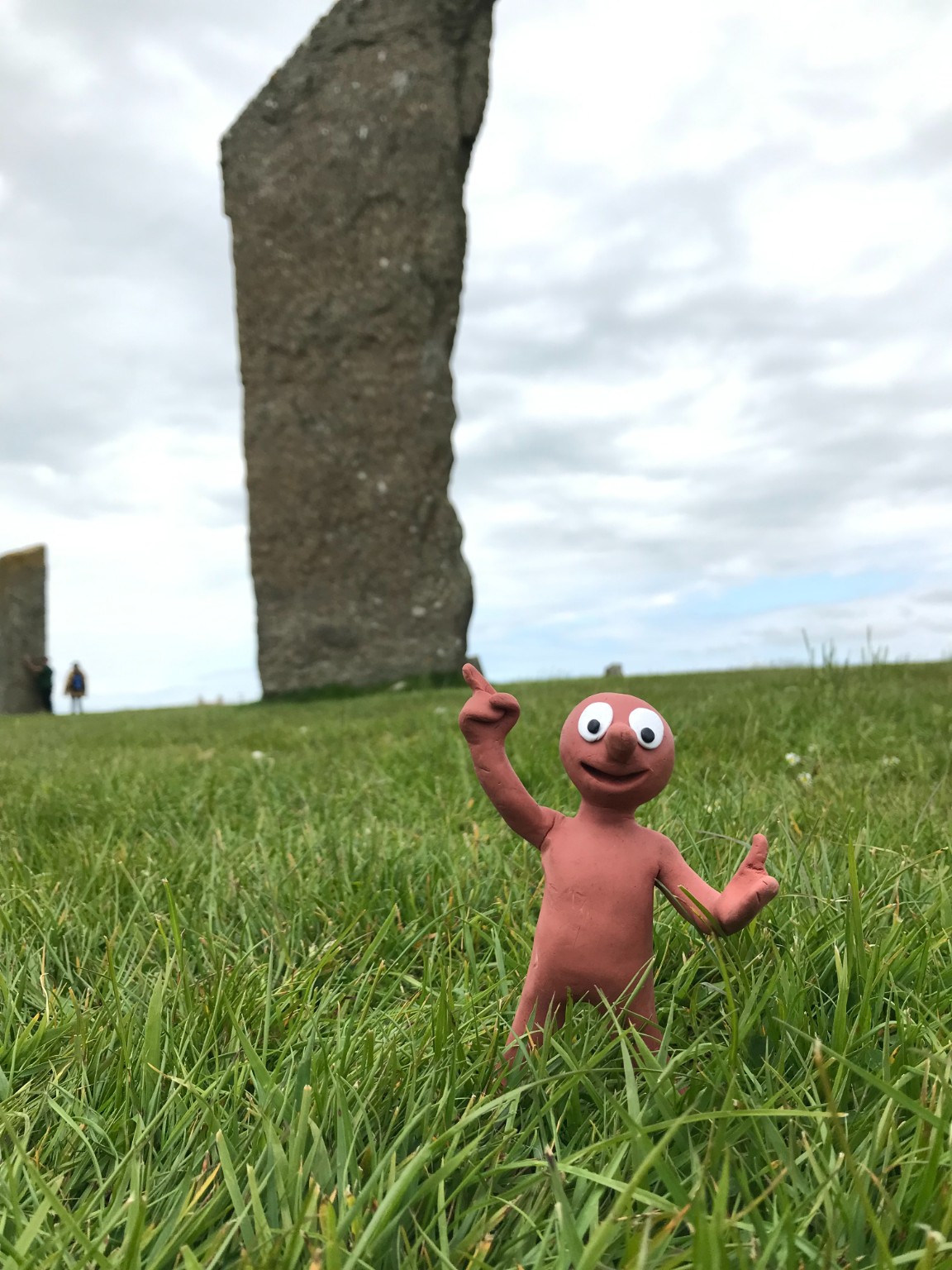 Morph at the Standing Stones of Stenness, Orkney