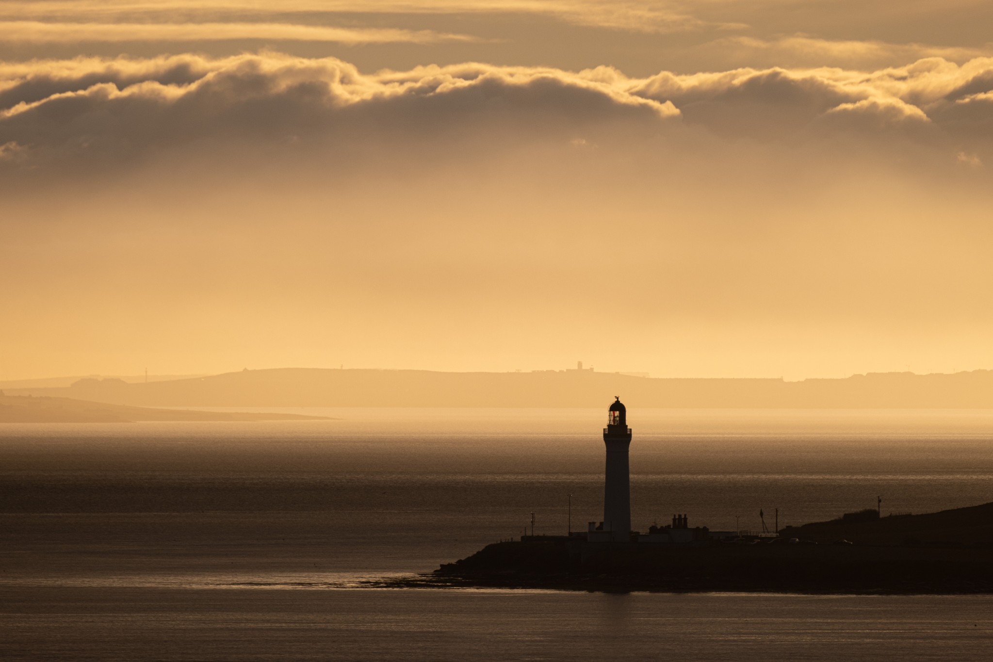 View over Hoy High lighthouse, Orkney - image by John Stoddard
