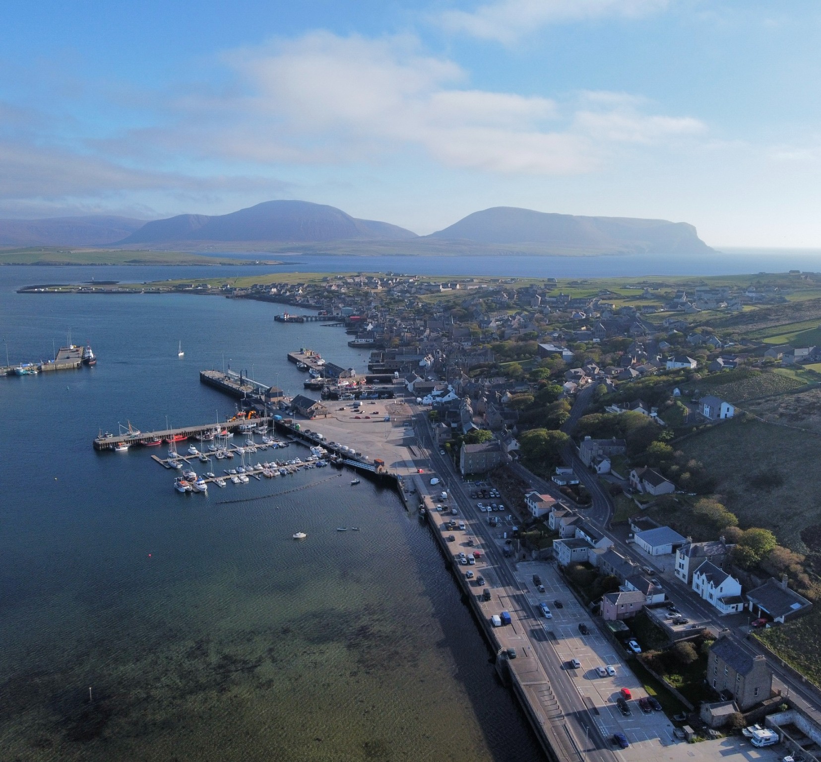 View over Stromness, Orkney - image by Laura Cogle
