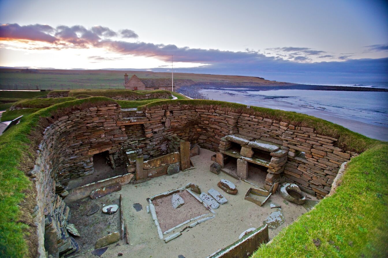 Skara Brae, Orkney - image by Colin Keldie/VisitScotland