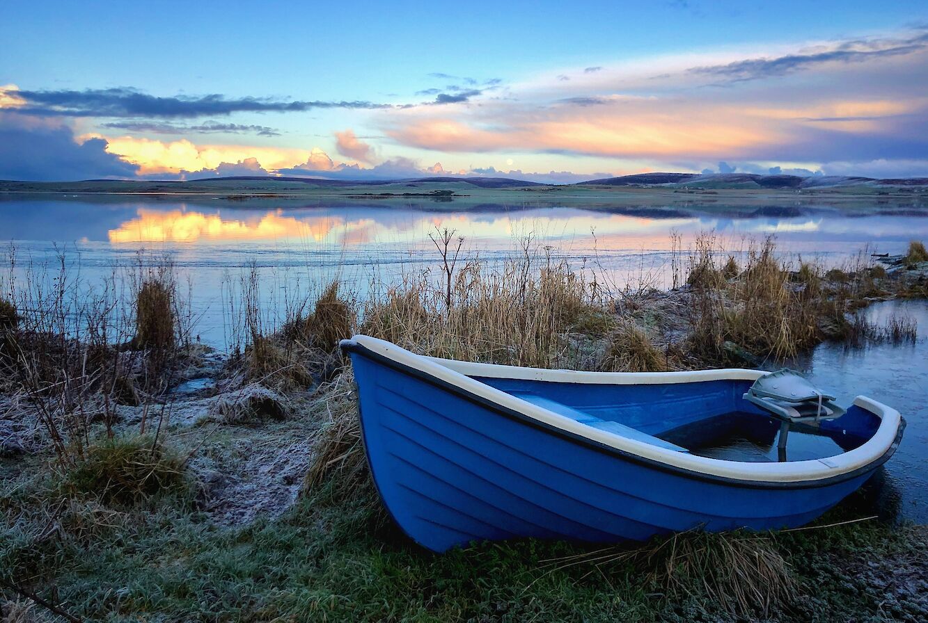 Boat at the lochside - image by Mandy Sykes