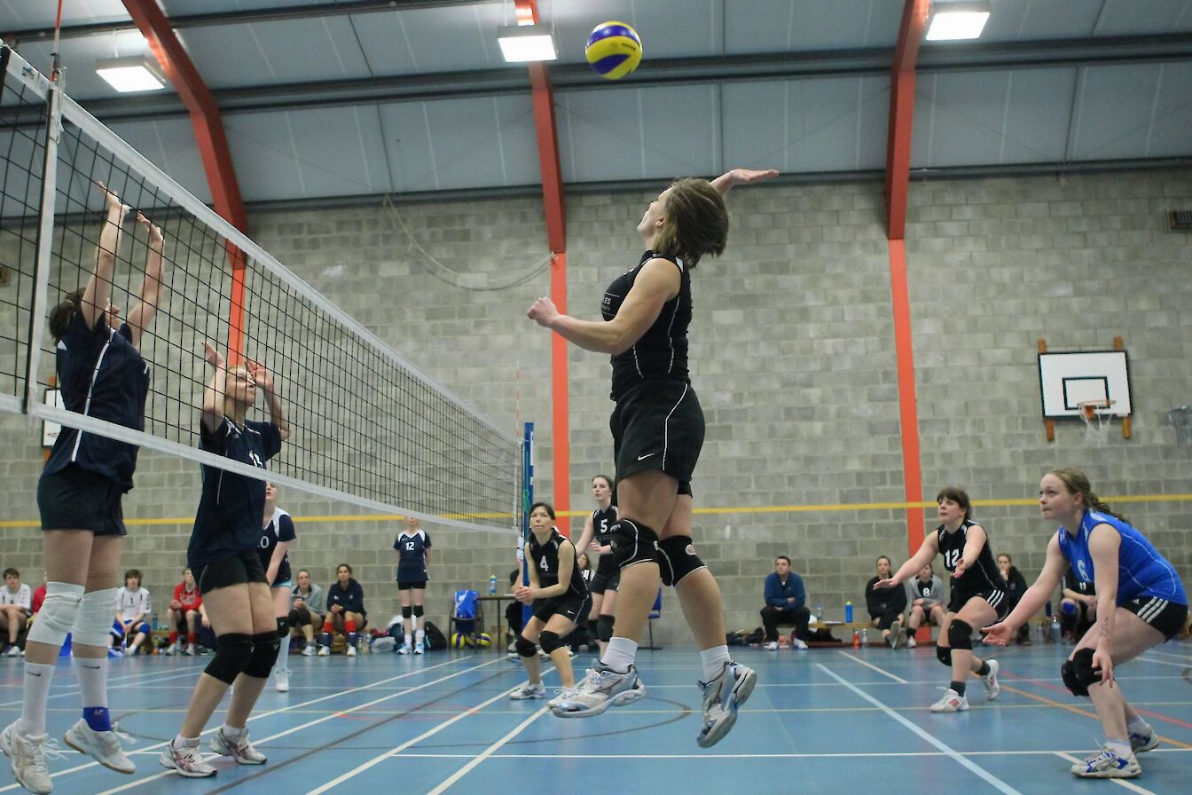 Volleyball in Stromness Academy, Orkney