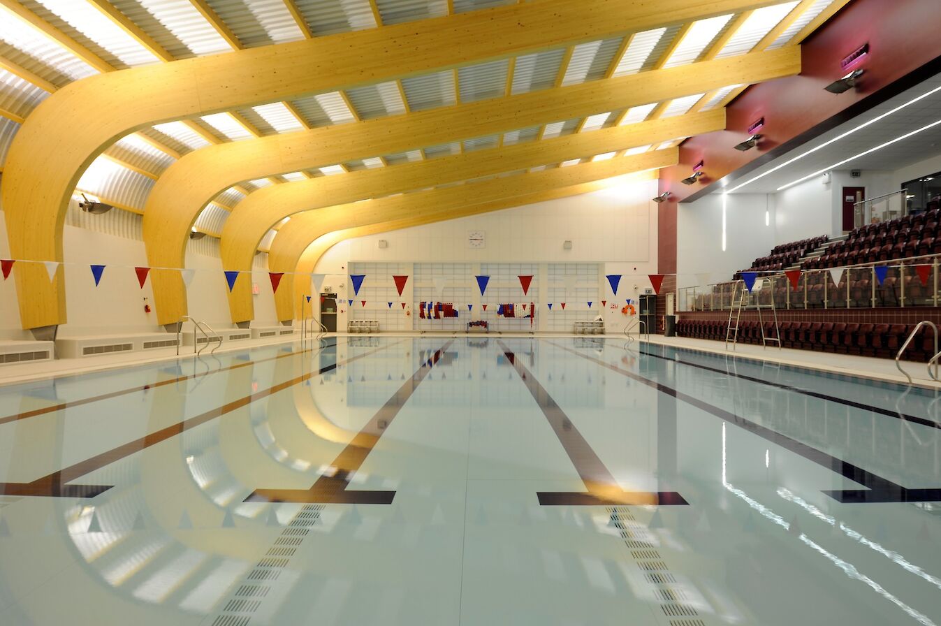 The Pickaquoy Centre swimming pool