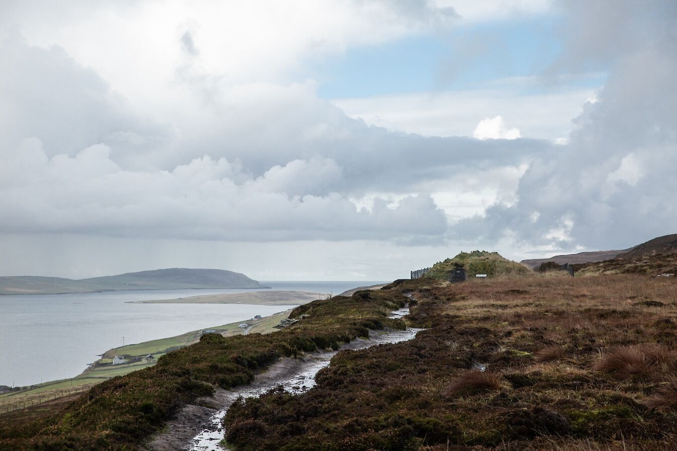 View towards the Knowe of Yarso, Orkney