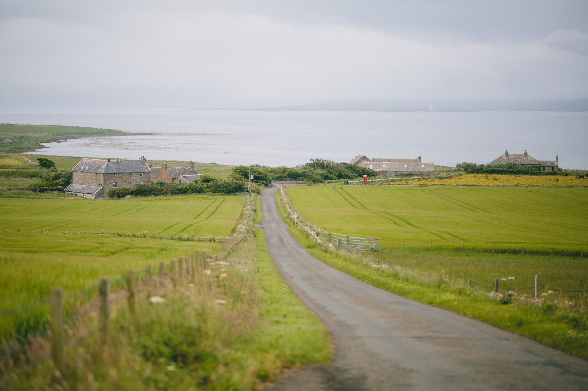 View towards the Mill of Eyrland, Orkney
