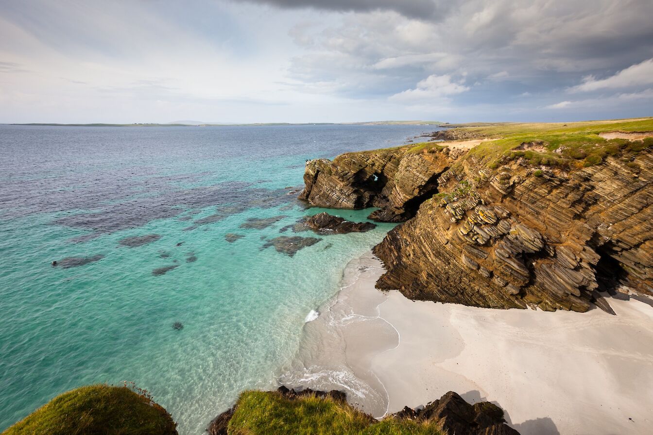 Secluded beach in Orkney - image by Premysl Fojtu