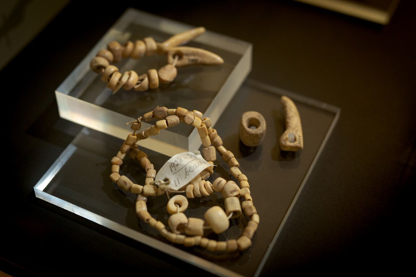 Some of the museum's other Skara Brae finds