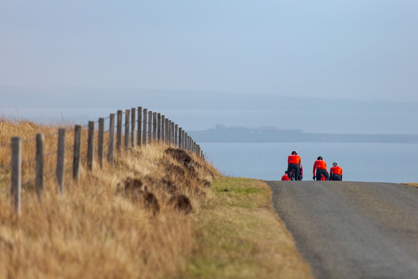 Part of the St Magnus Way cycle route