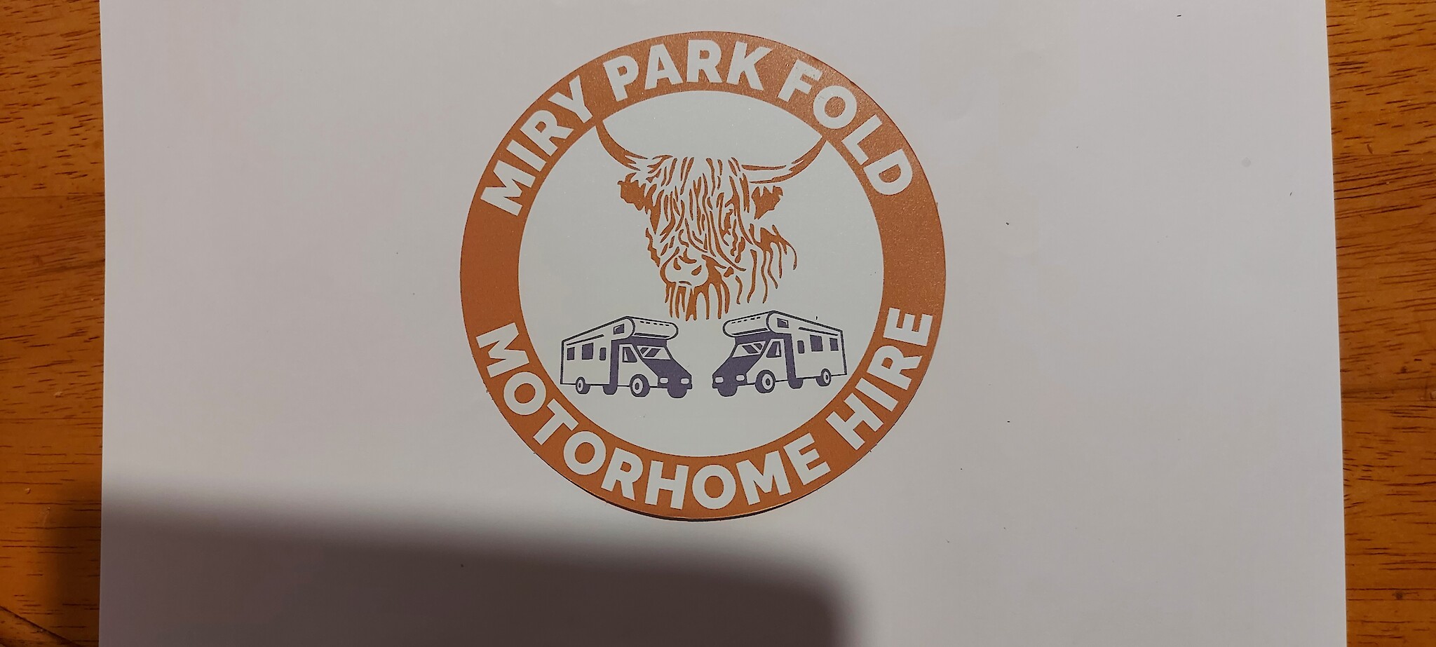 MIRY PARK MOTORHOME HIRE / TIN TENTS Logo