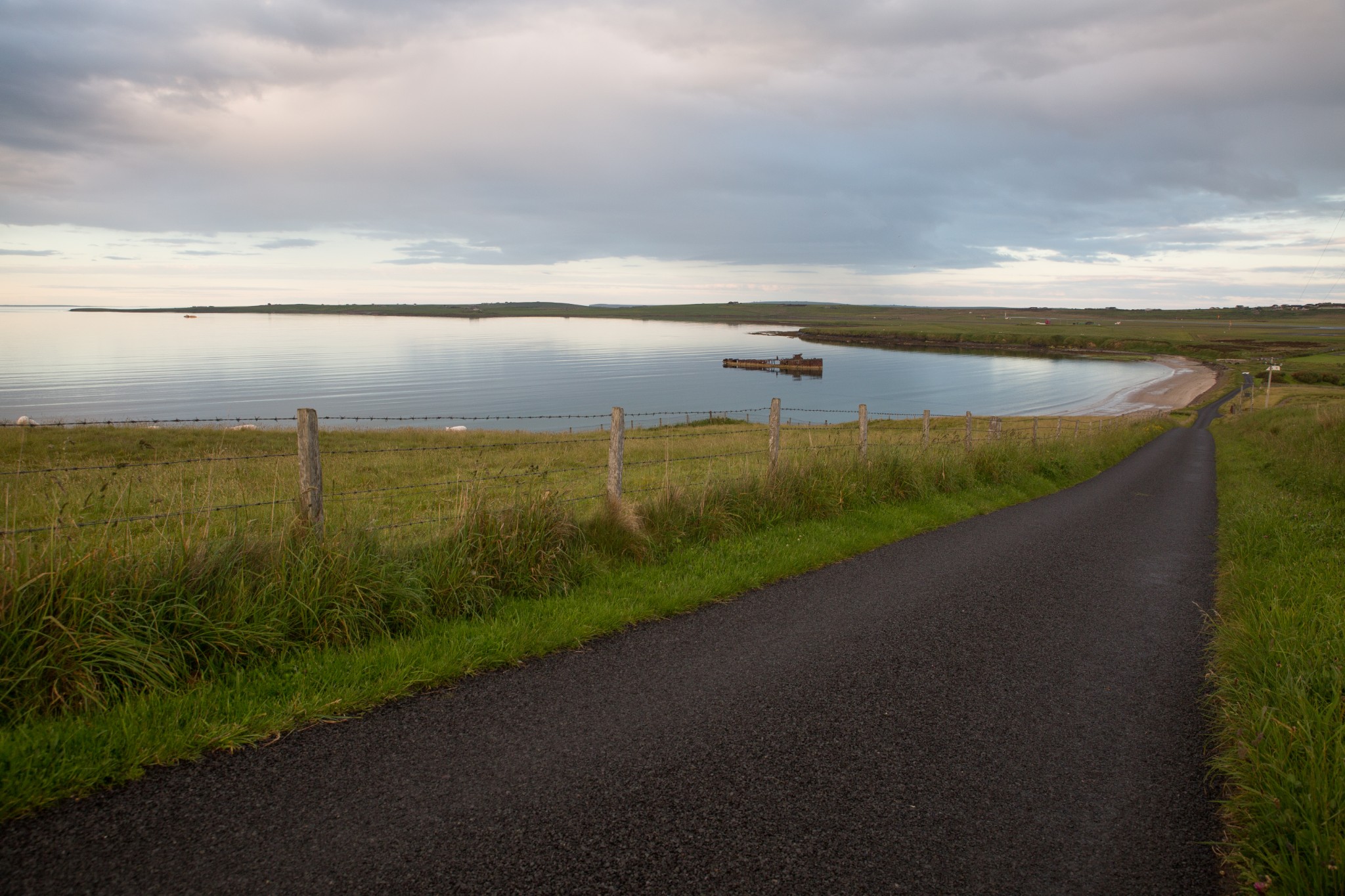 View over Inganess bay, Orkney