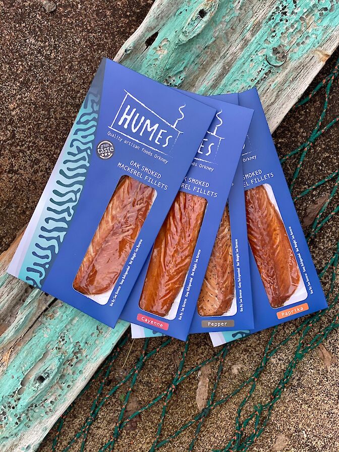 Oak Smoked Mackerel Fillets from Humes