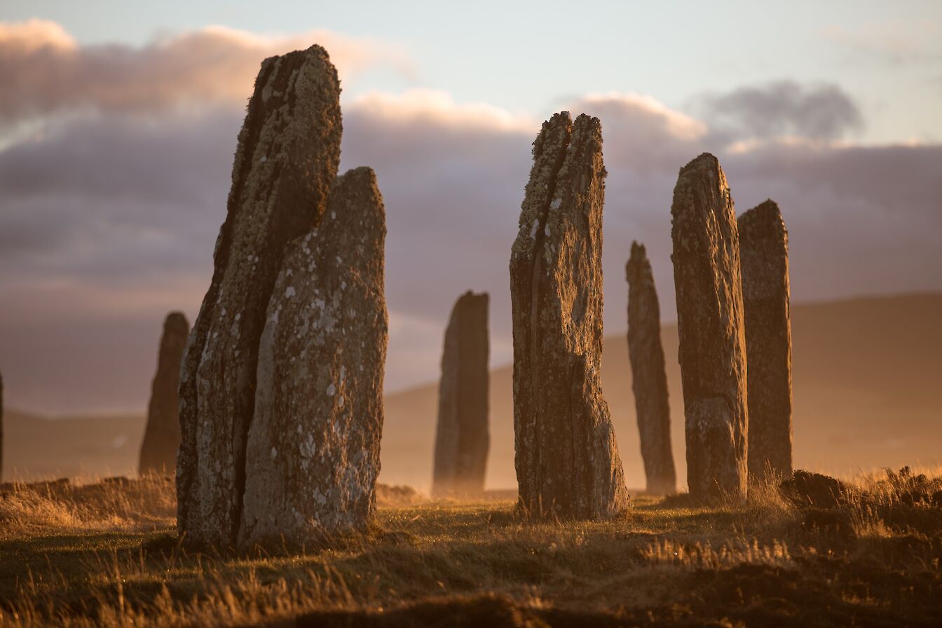 The Ring of Brodgar at sunrise, Orkney