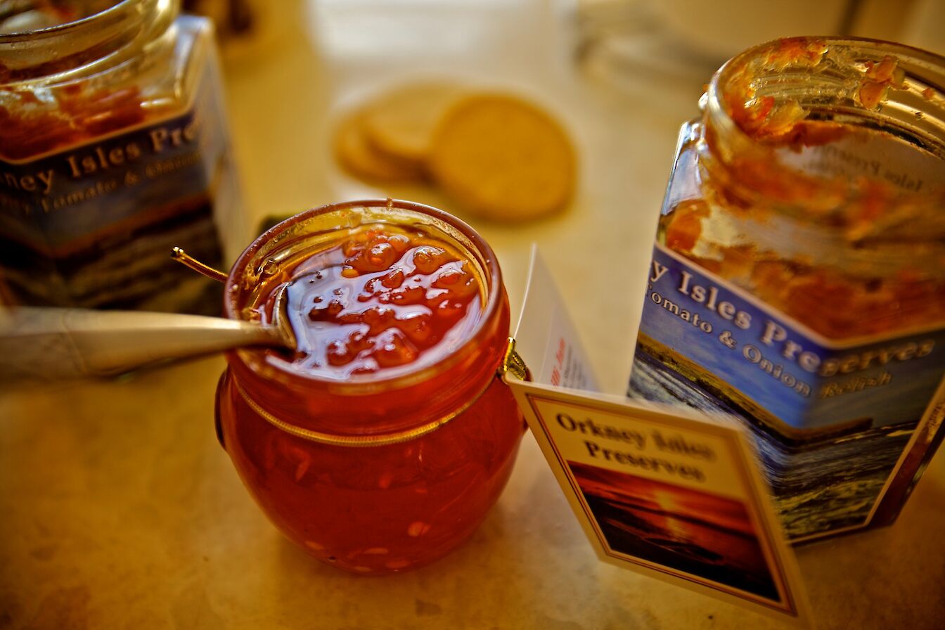 Jams and chutneys from Orkney Isles Preserves
