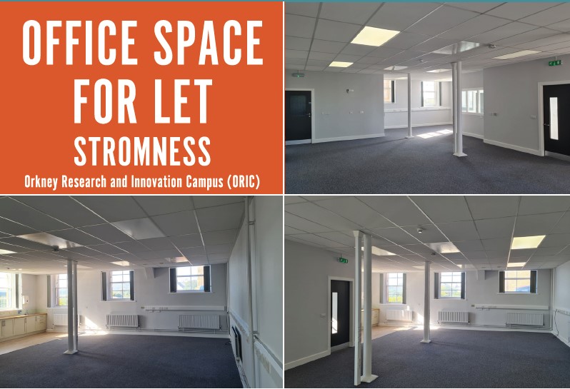 Office space for let at the Orkney Research & Innovation Campus