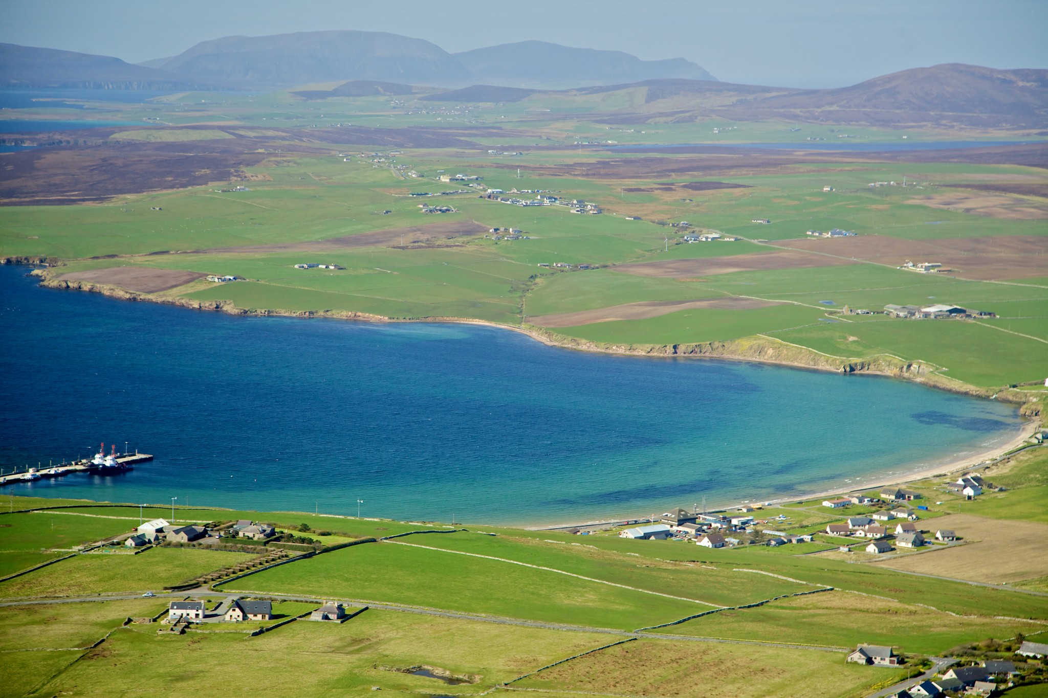 View over Scapa Flow, Orkney